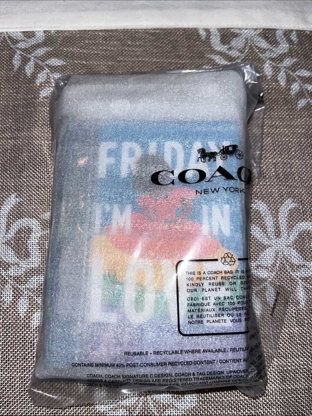 COACH NWT/NIP! Friday I'm
In Love By Camryn Garrett Book Bag Charm - Picture 5 of 7